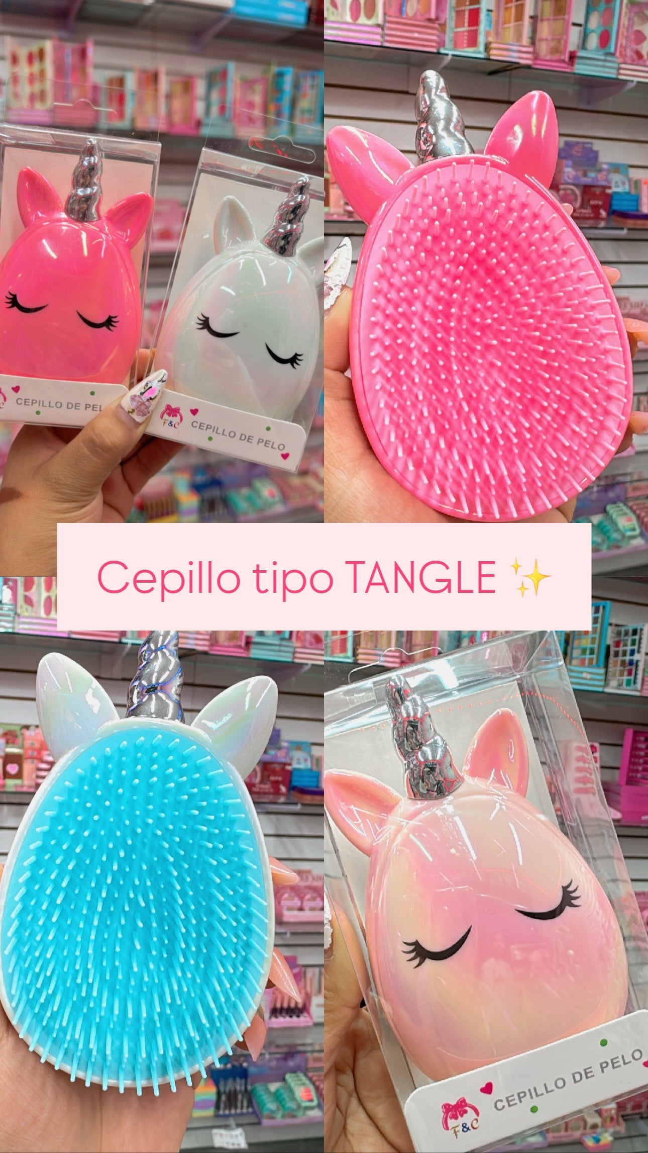 MAYOREO Cepillo UNICORNIO