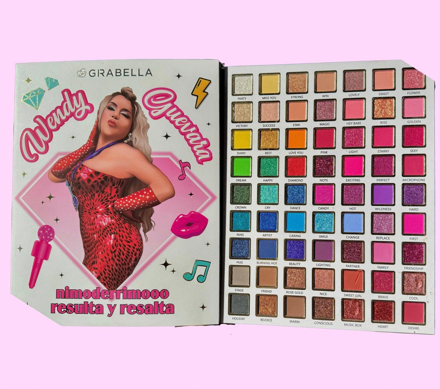 MAYOREO Paleta de sombras WENDY