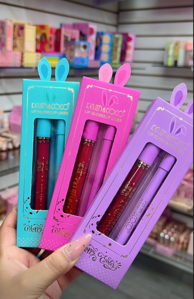 Set Labial + delineador Easter