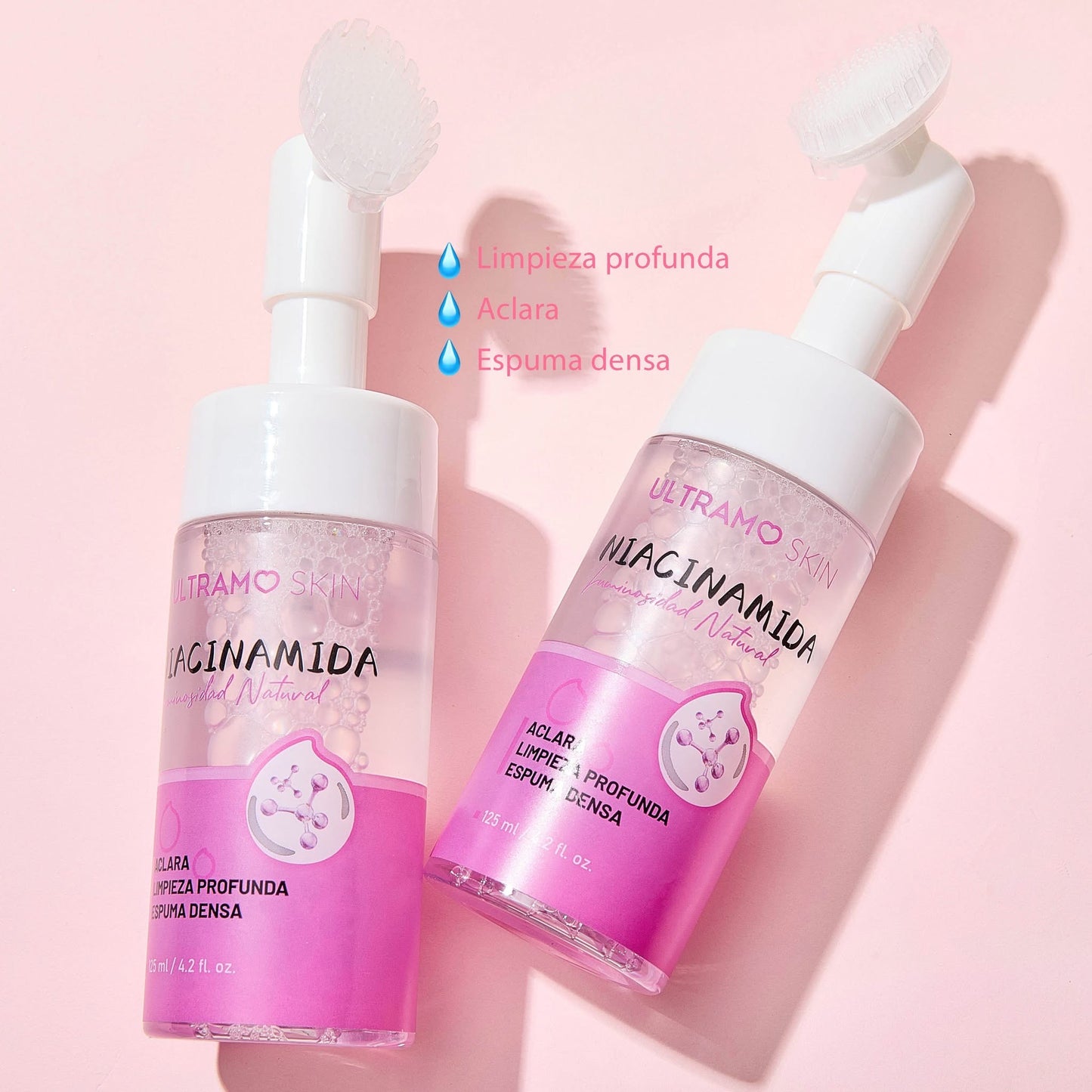 Espuma facial de NIACINAMIDA