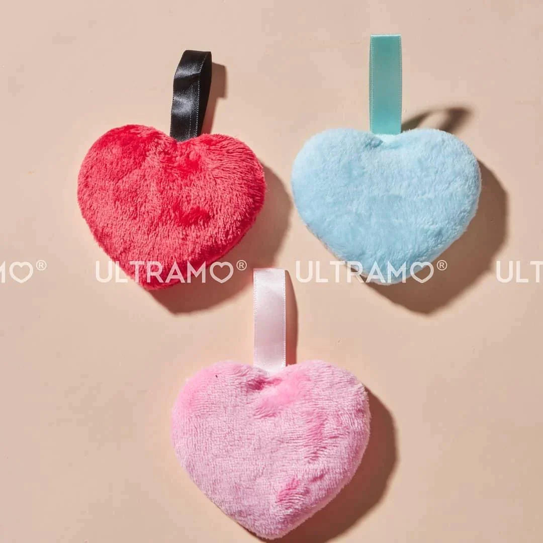 MAYOREO DOCENA Esponja desmaquillarte CORAZÓN
