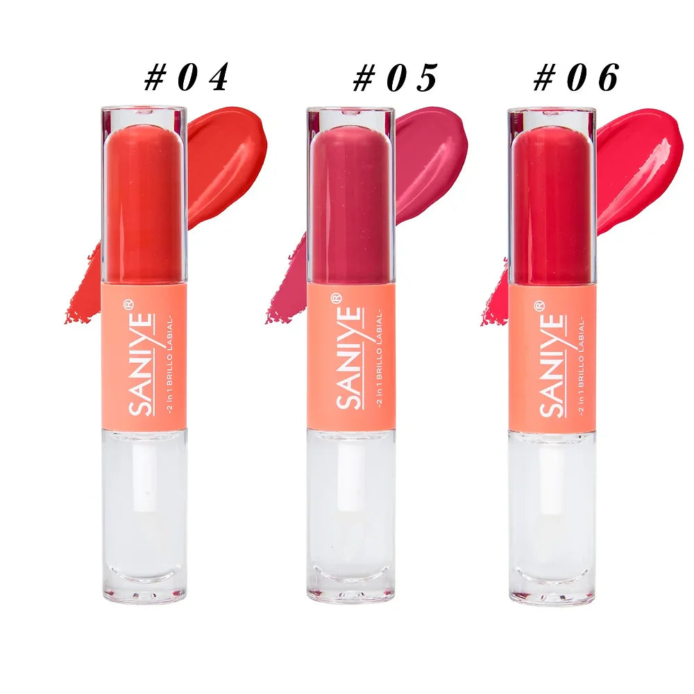 MAYOREO Labial líquido+ gloss SANIYE