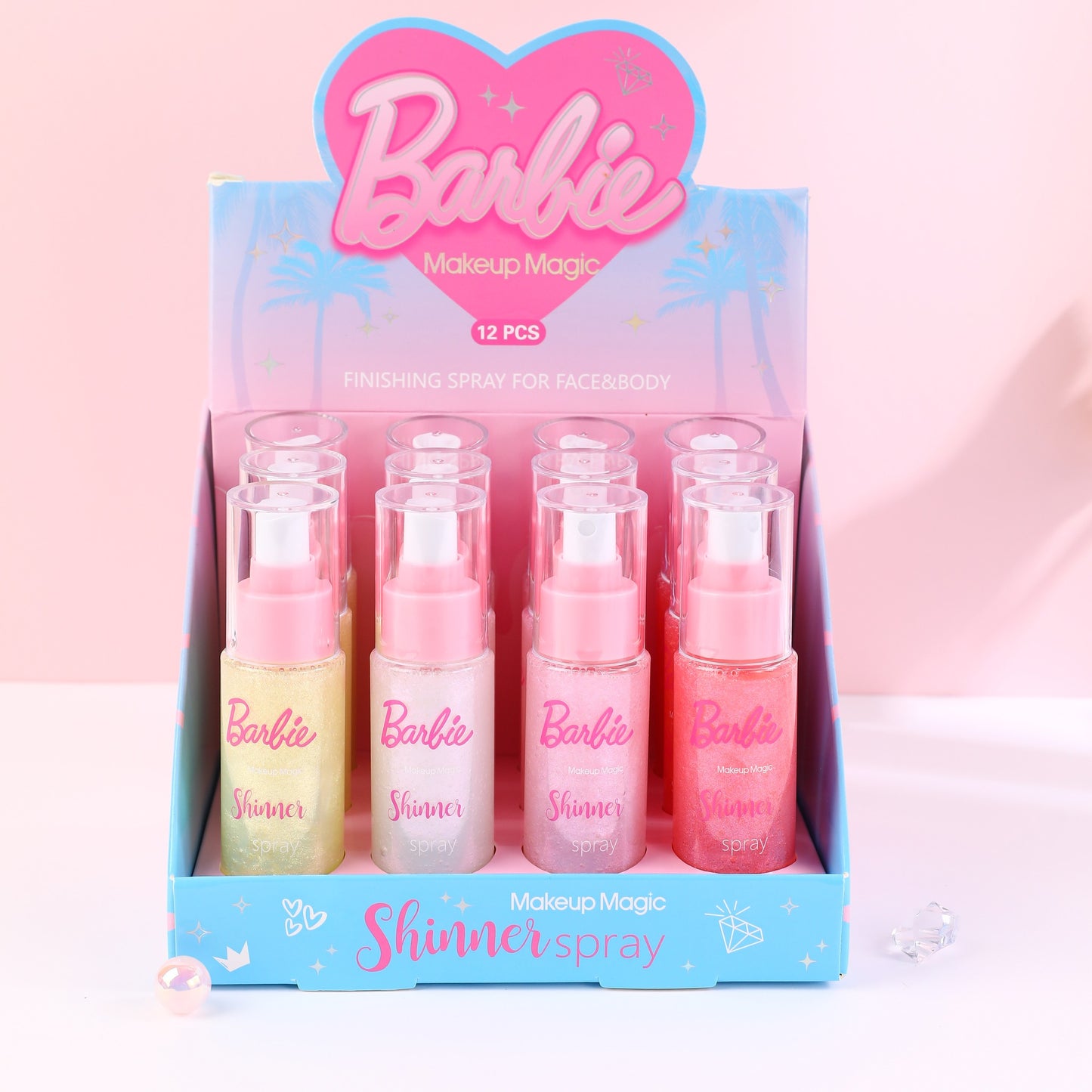 MAYOREO SERIE 4 Shimmer en spray BARBIE