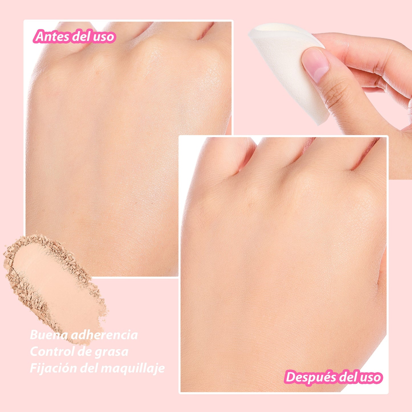 Polvo compacto MATTE SETTING :D